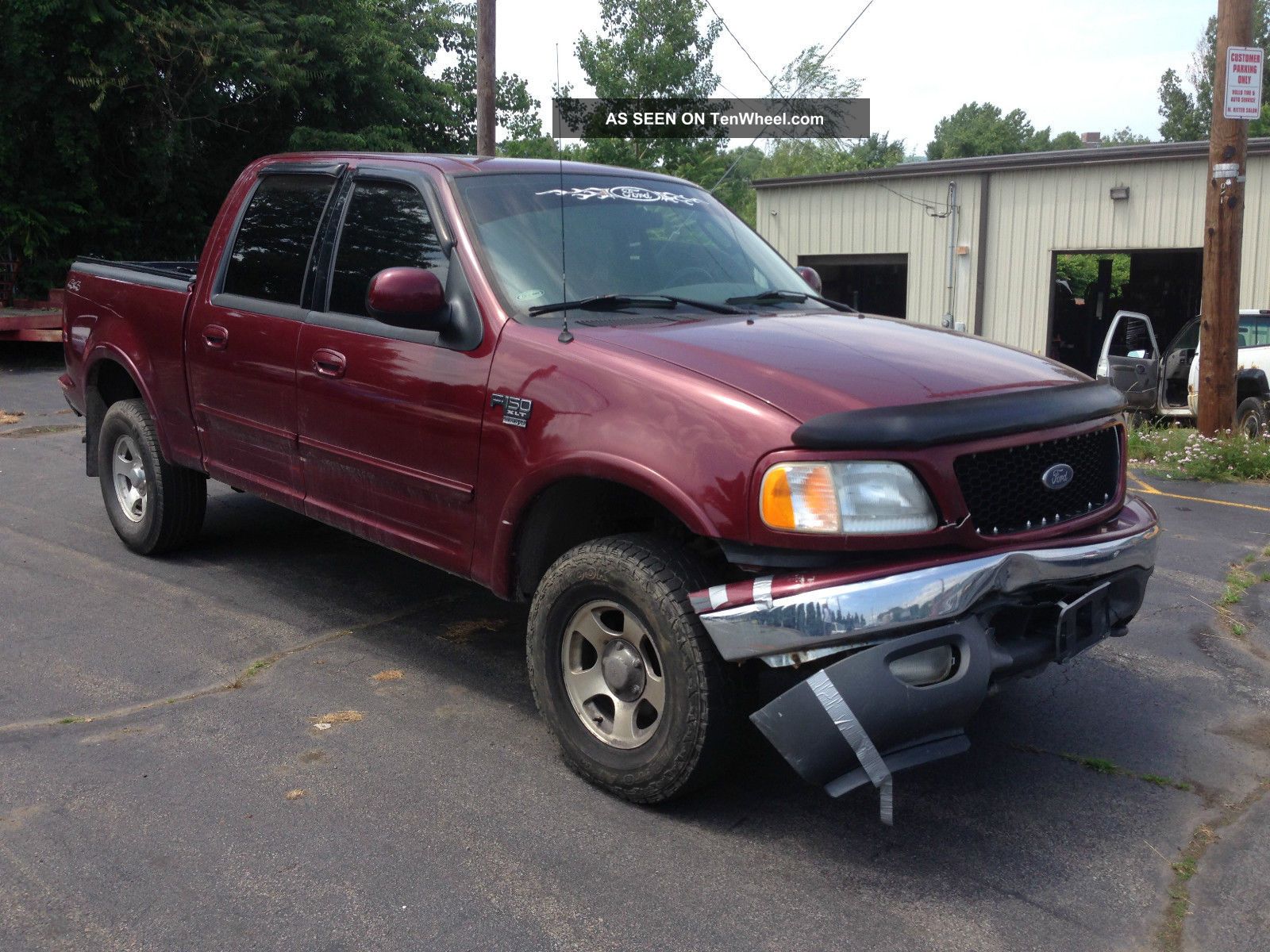 2003 Ford F 150 Xlt Crew Cab Pickup 4 Door 5 4l