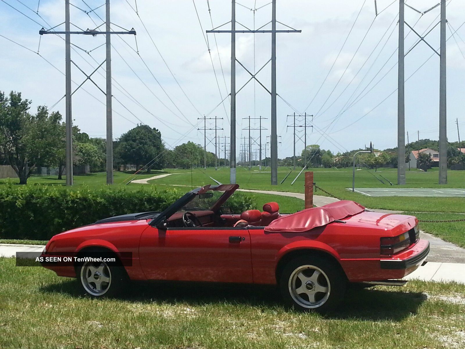 Rare 1983 Ford Mustang Gt Convertible 2 Door 5 0l Marti
