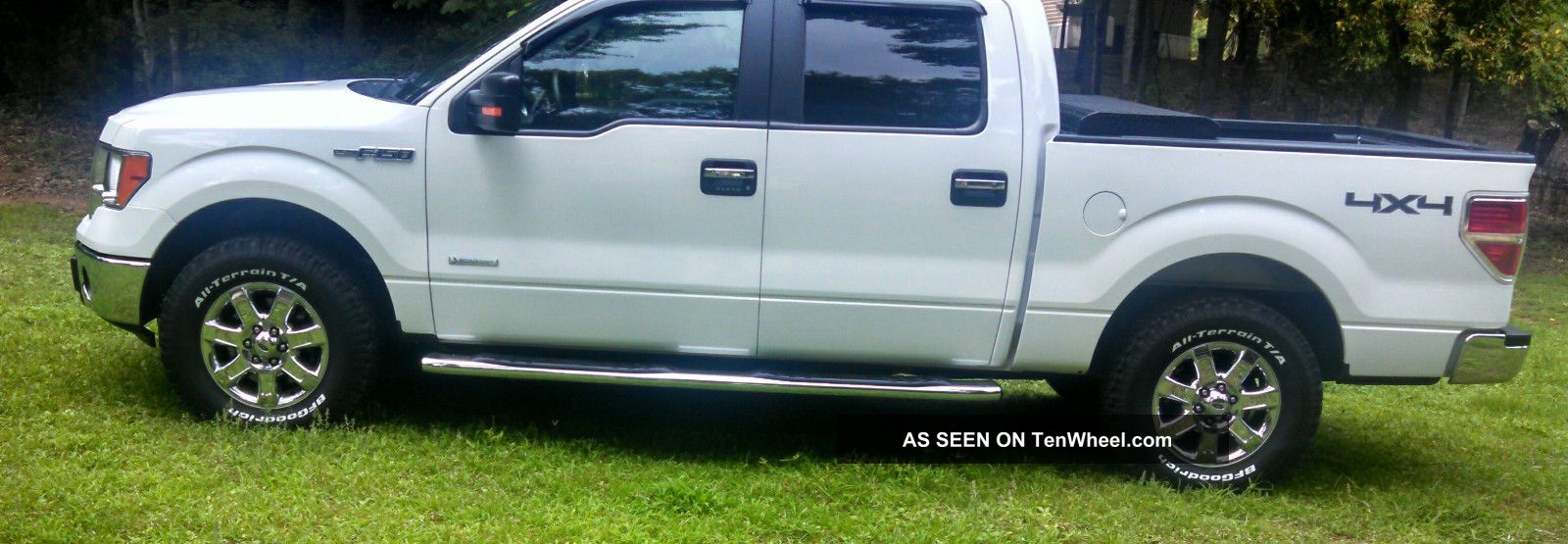 Sharp White 2013 F150 Supercrew Bfg Tires