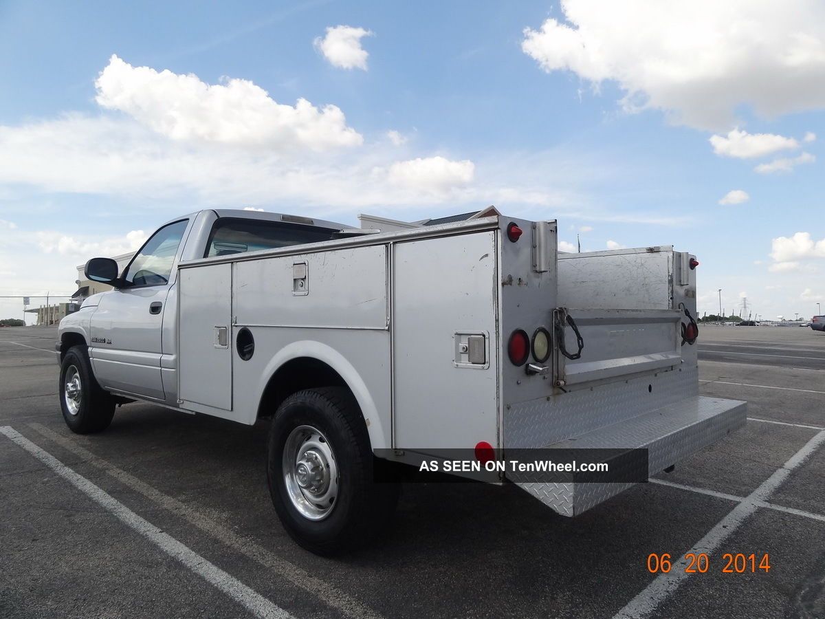 2001 Dodge Ram 2500 V8 5. 9l 2wd Auto 1owner Tx Custom Utility Bed