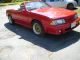 1987 Mustang Mclaren Convertible 456 Auto.  Red With Beige Interior Mustang photo 10