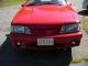 1987 Mustang Mclaren Convertible 456 Auto.  Red With Beige Interior Mustang photo 11