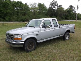 1996 Ford F - 150 Xl Extended Cab Pickup 2 - Door 4.  9l photo