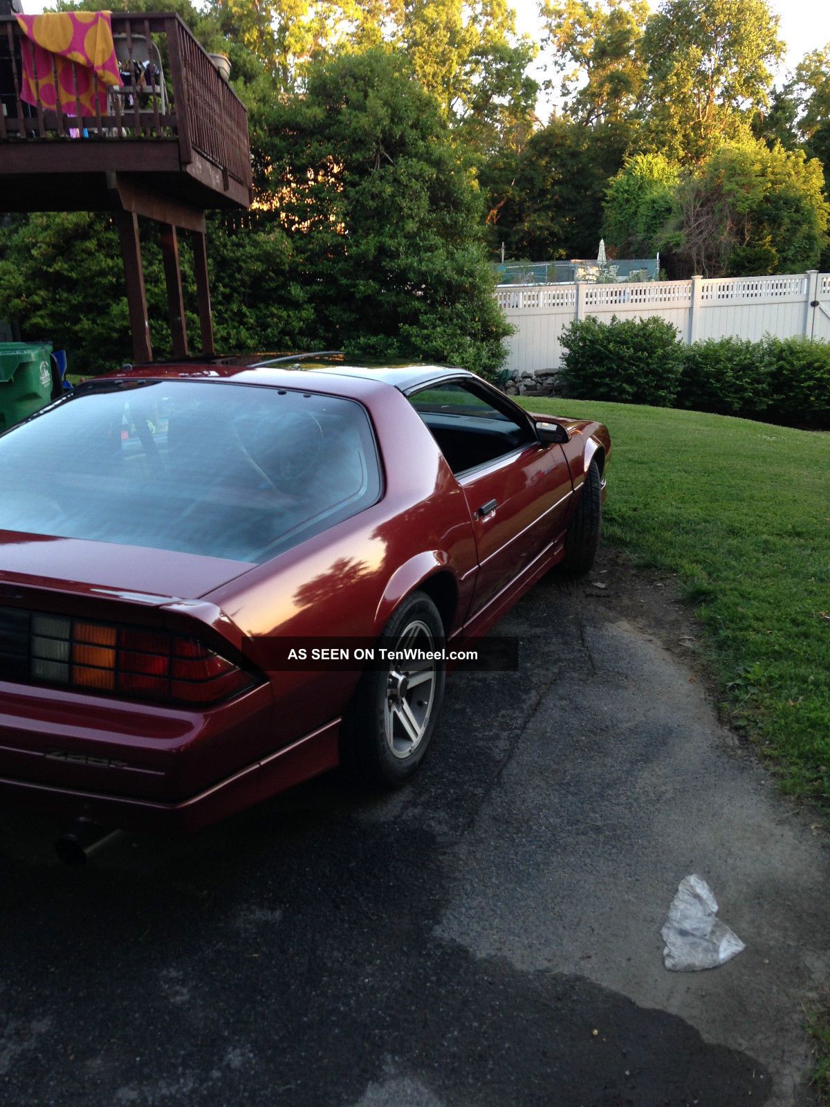 1987 Chevrolet Camaro Z28 Iroc Z Coupe 2 Door 5 7l