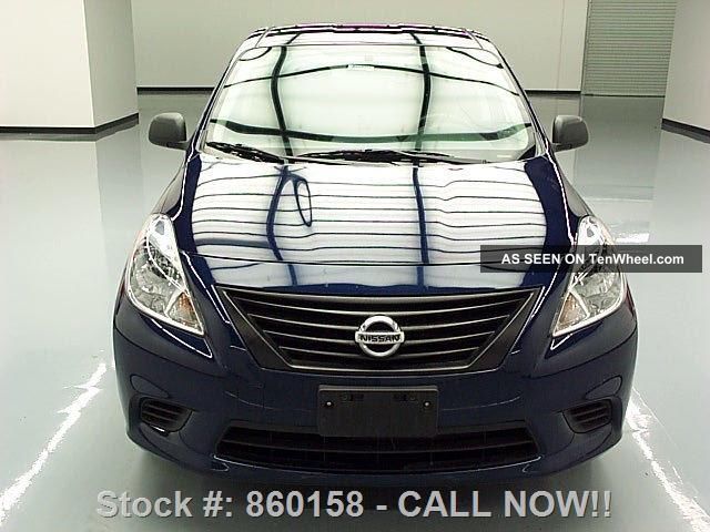 2013 Nissan Versa Sedan 5 Speed Gas Saver 24k Texas