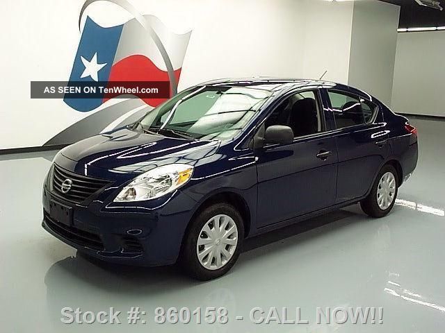 2013 Nissan Versa Sedan 5 Speed Gas Saver 24k Texas