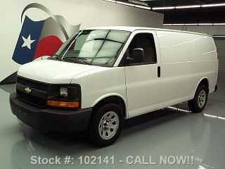 2013 Chevy Express 1500 Cargo Van V6 Partition Only 15k Texas Direct Auto photo