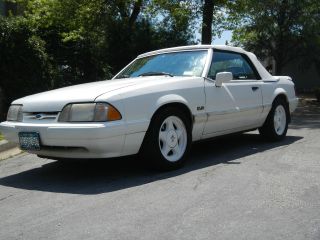1993 Ford Mustang Lx Convertible 2 - Door 5.  0l Limited Edition Convertible photo