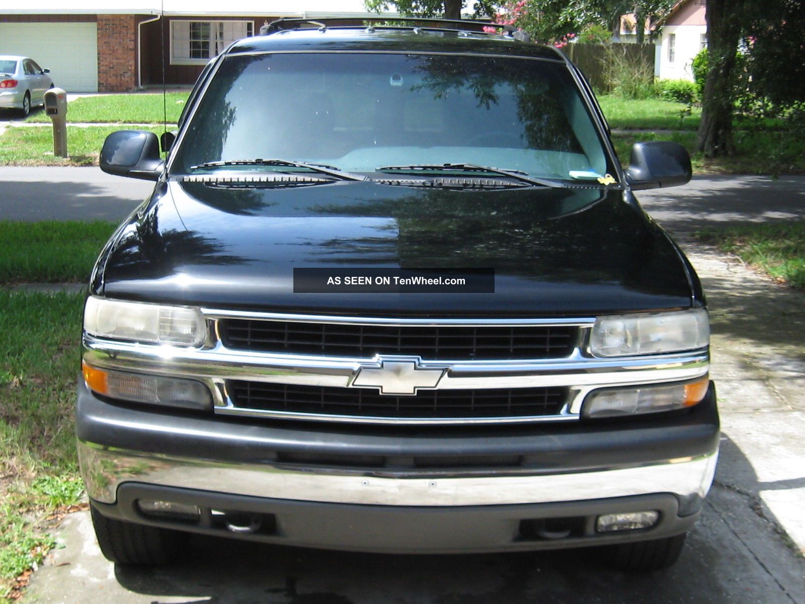 2001 Chevrolet Tahoe Ls Suv Chevy 5 3l 4x4 Black Ext On