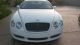 2005 White Bentley Continental Gt Continental GT photo 3