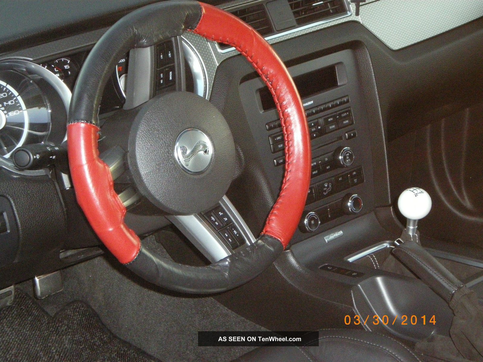 2012 Mustang Shelby Gt500 W Performance Package Red W