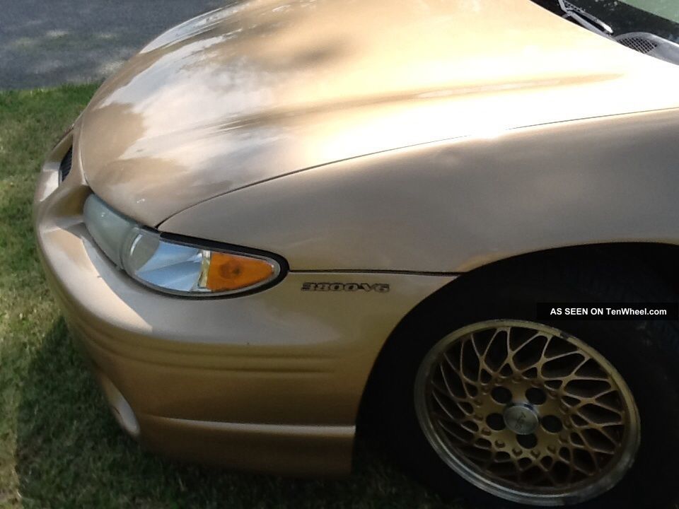 1998 Pontiac Grand Prix Gt Sedan 4 Door 3 8l Good Body