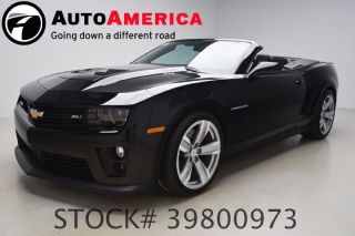 2014 Chevy Camaro Convertible Zl1 Htd Rearcam Hud One photo