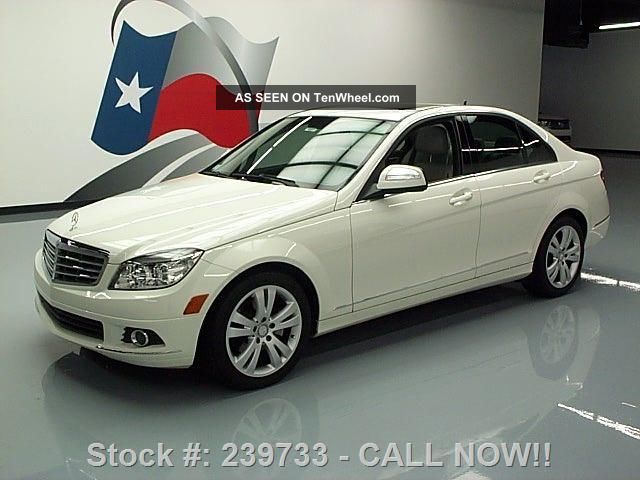 2009 Mercedes Benz C300 Luxury P1 Htd Seats 35k Texas