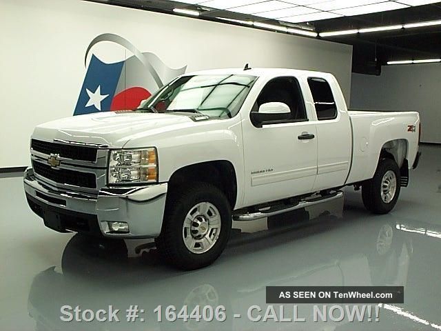 2009 Chevy Silverado 2500 Hd Ext Cab Z71 4x4 Diesel 54k Texas Direct Auto Silverado 2500 photo