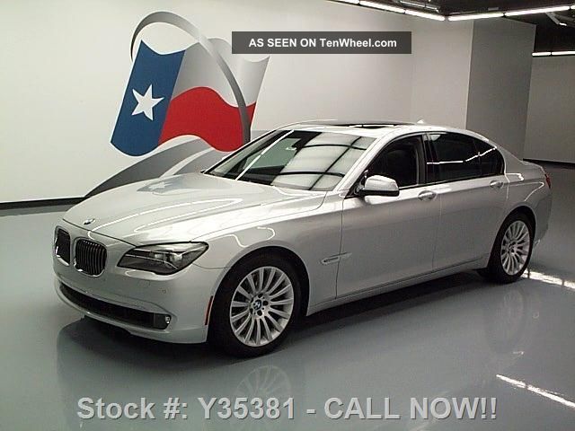2009 Bmw 750i Twin - Turbo Sport 19 ' S 49k Mi Texas Direct Auto