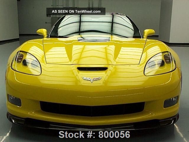 2010 Chevy Corvette Zr1 3zr Supercharged Hud 17k Mi Texas