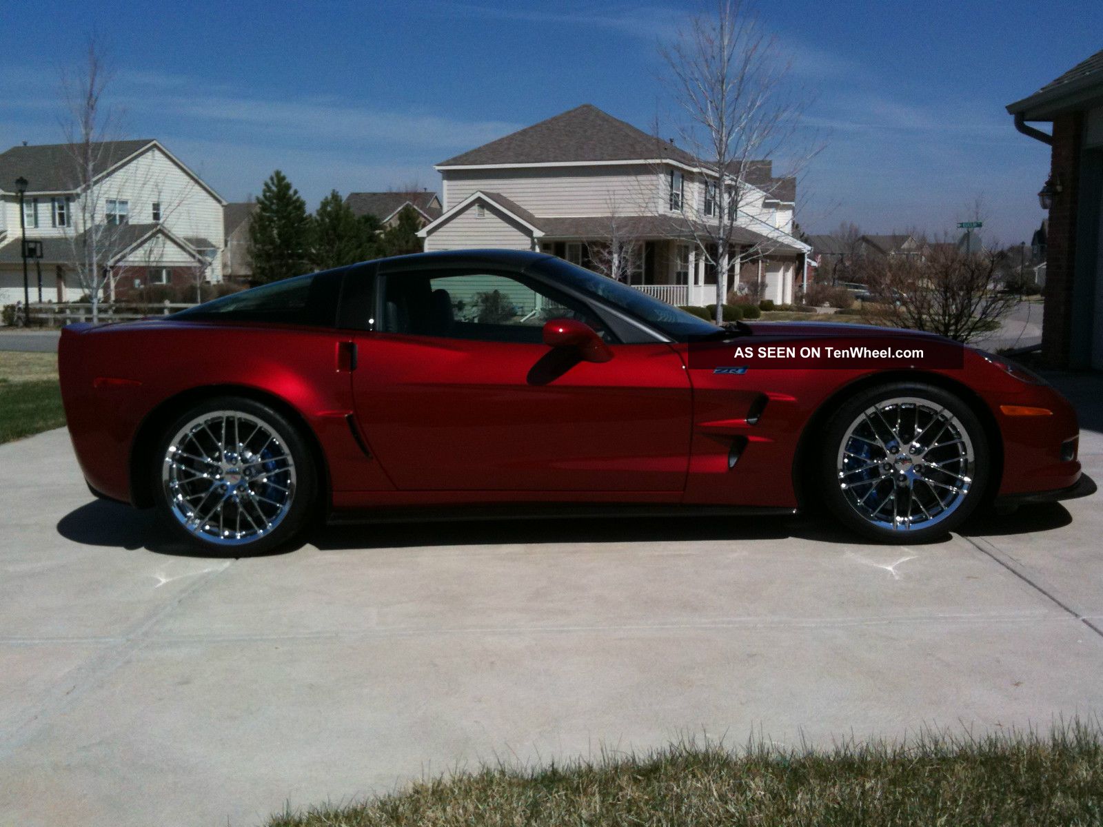 Crystal Red 2010 Chevrolet Corvette Zr1 3zr Package