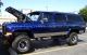 1986 Air Brushed Pearl Blue Suburban Reborn As A Lifted Custom Hot Rod Truck Suburban photo 1