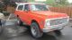 1971 Chevy Blazer,  Rare Hugger Orange,  A / C,  Cst,  99% Rust,  Paint Blazer photo 2