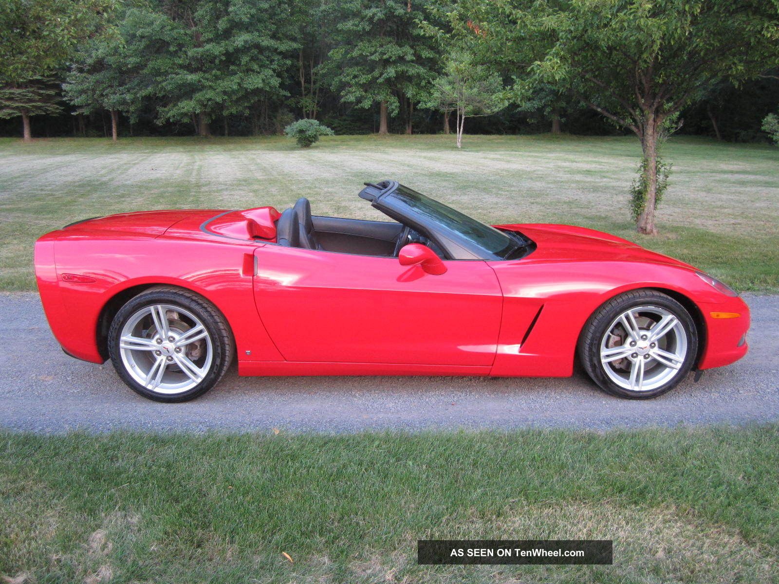 2008 Chevrolet Corvette V8 Red