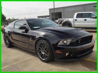 2012 Ford Mustang Shelby Gt500,  5.  4l, ,  Recaro,  Svt Perf. ,  Cpo photo