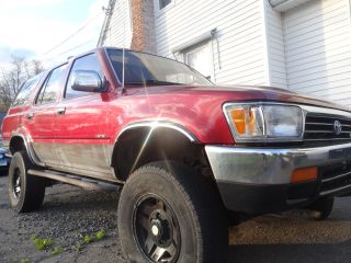 1995 Toyota 4runner 4x4 Limited Lifted Mud / Woods / Trail Truck Sr5 Title photo