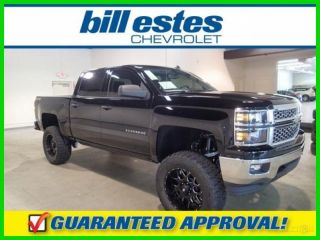 2014 5.  3l V8 4wd Lifted 20 ' Black Wheels Power Boards Crew Cab photo