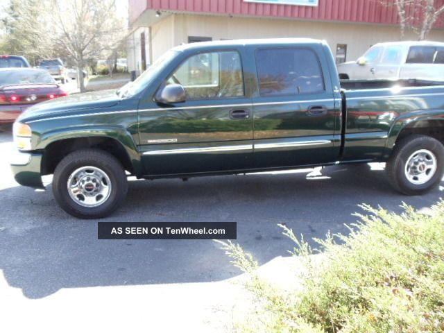 2004 Gmc Sierra 2500 Sle Crew Cab Pickup 4 - Door 6.  0l Same As Chevy Silverado Sierra 2500 photo