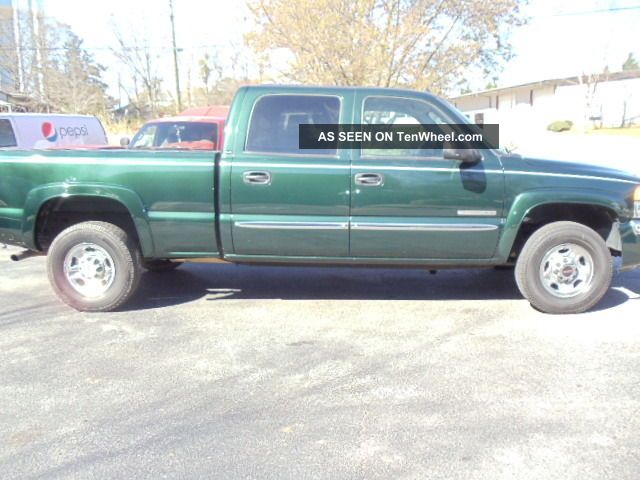 2004 Gmc Sierra 2500 Sle Crew Cab Pickup 4 Door 6 0l
