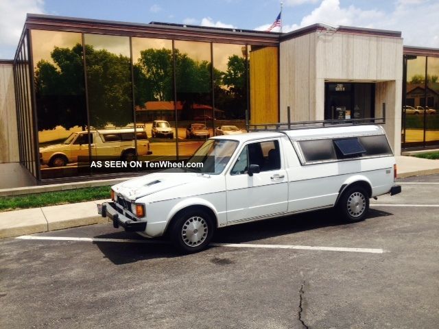 1981 Vw Diesel Pickup Caddy Rust Texas Truck Rabbit photo