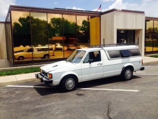 1981 Vw Diesel Pickup Caddy Rust Texas Truck photo