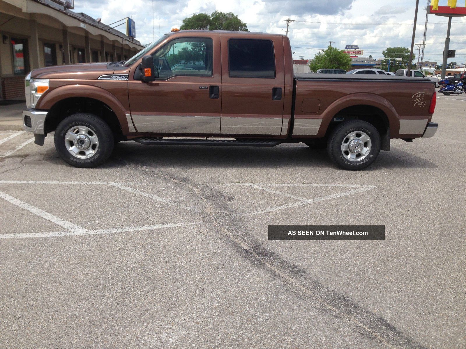 2012 Ford F250 Xlt 4x4 Crew Cab 6. 2 Liter Flex Fuel