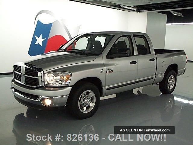 2007 Dodge Ram 2500 Quad Diesel 6 Passenger Tow 68k Mi