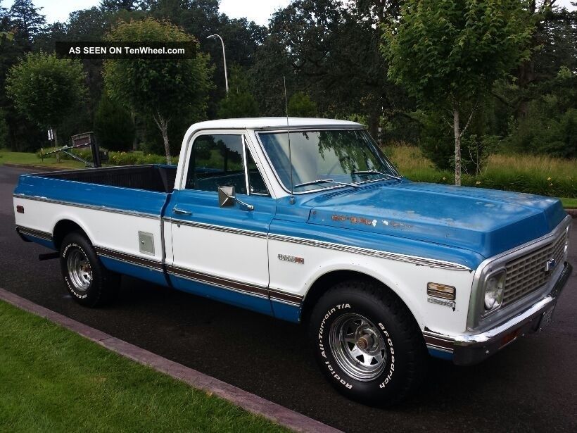 1972 Chevrolet Cheyenne 1 / 2 Ton Pick Up 400 Engine W / Tac Cheyenne photo
