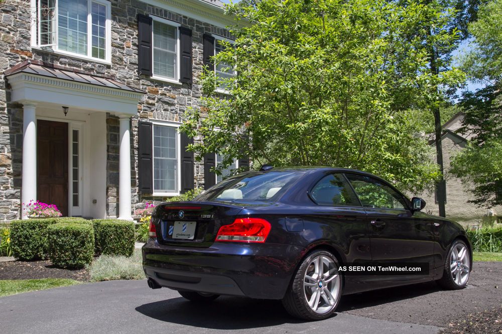 2014 Bmw 135i Coupe Black With Oyster Interior