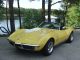 Daytona Yellow 1969 350 / 350 Rare Documented Factory Air 4 Speed Stingray Convert Corvette photo 1