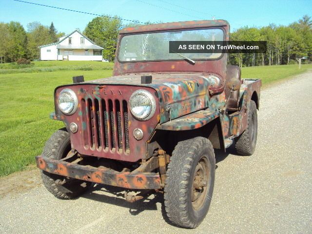 1953 Willys Cj3b Jeep