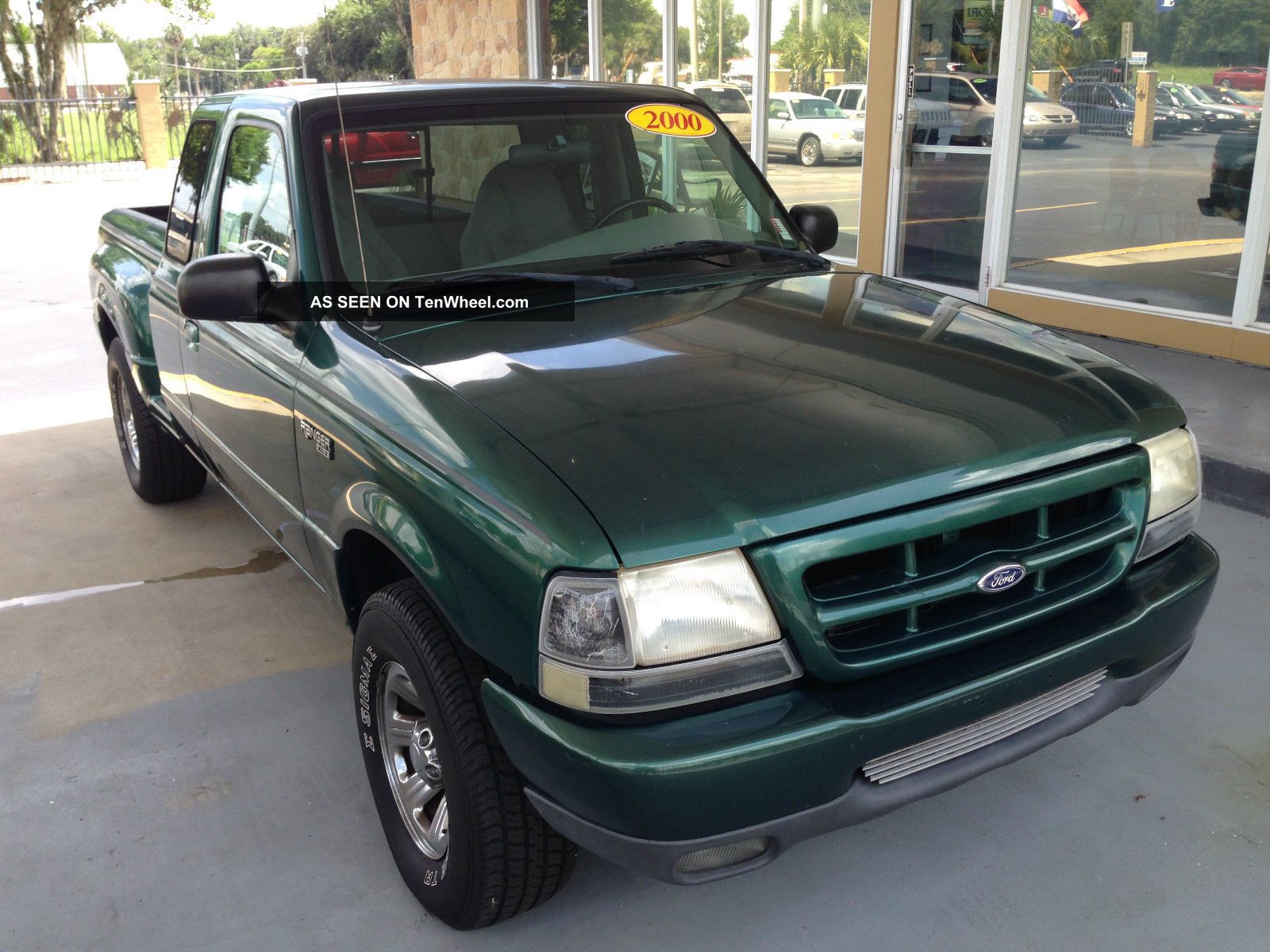 Curb weight of a 2000 ford ranger