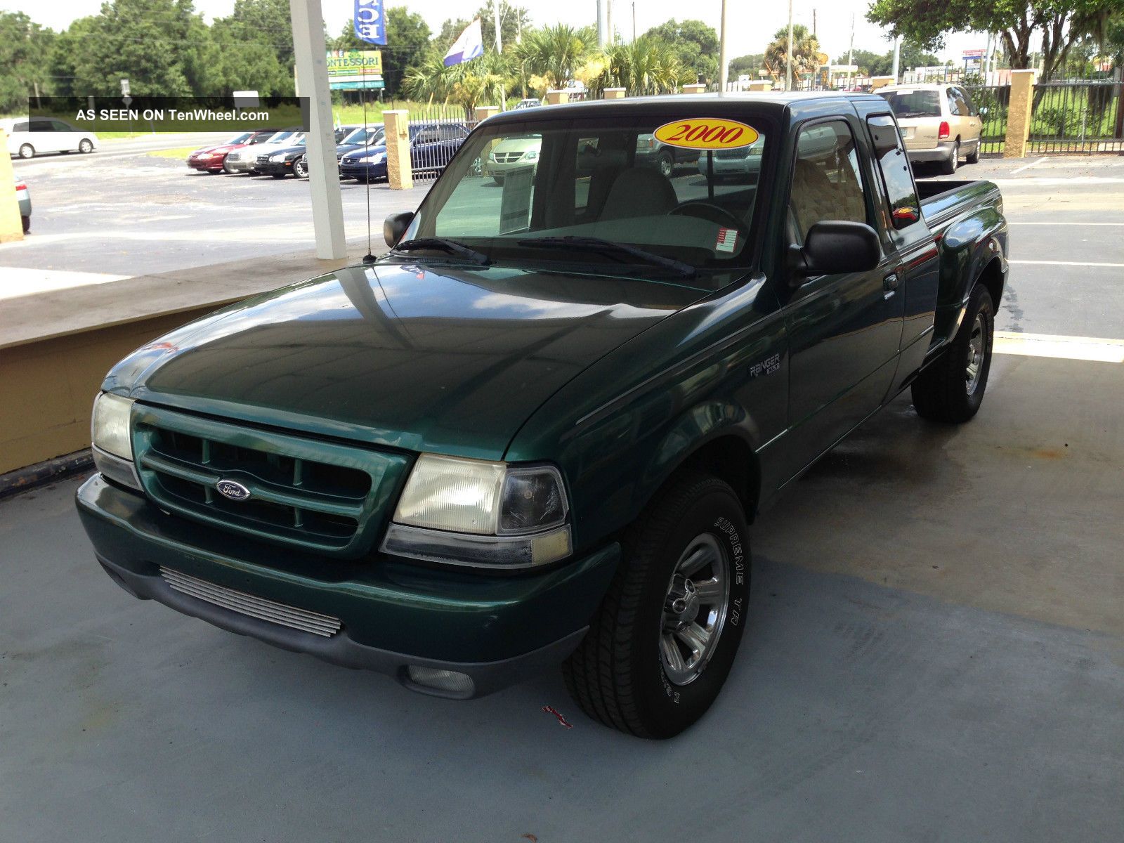 2000 Ford Ranger Xlt Extended Cab Pickup 2 Door 3 0l