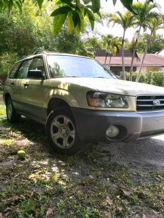 2004 Subaru Forester 2.  5 X,  Awd,  4 Speed Auto / Overdrive,  Very photo