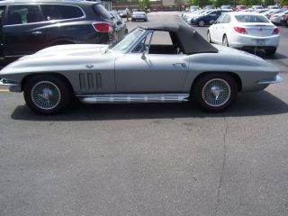 1966 Corvette Convertible W / Both Tops.  350 Horsepower Numbers Match photo