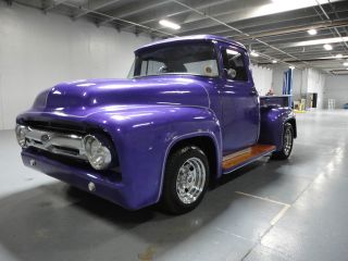 1956 Ford F100 Custom Hot Rod Truck With Extremely Powerful 460 Cid V8 photo