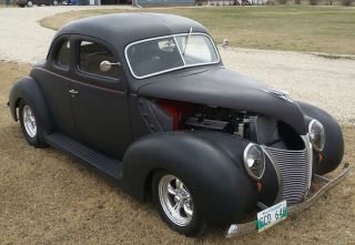 1938 Ford Coupe Deluxe Hot Rod.  All Custom,  Steel Body photo