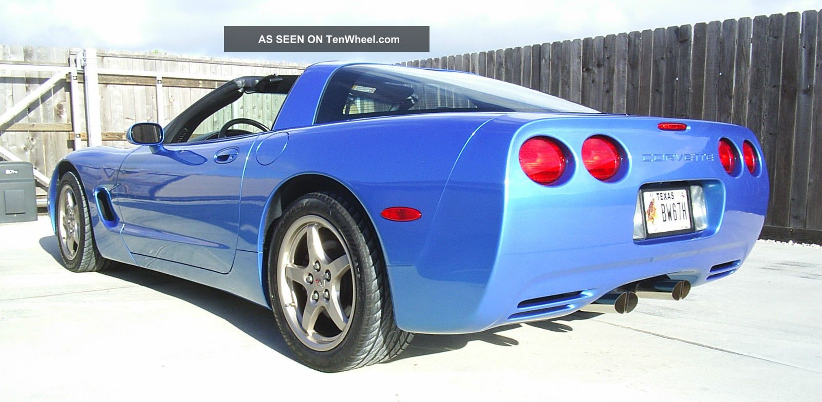 2000 (c5) Chevrolet Corvette Coupe Nassau Blue Metallic.
