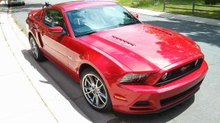 2013 Ford Mustang Gt Premium,  Track And Comfort Pkg,  Hood Scoop / Side Louvers photo