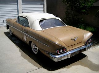 1958 Chevrolet Impala Convertible Barn Find photo