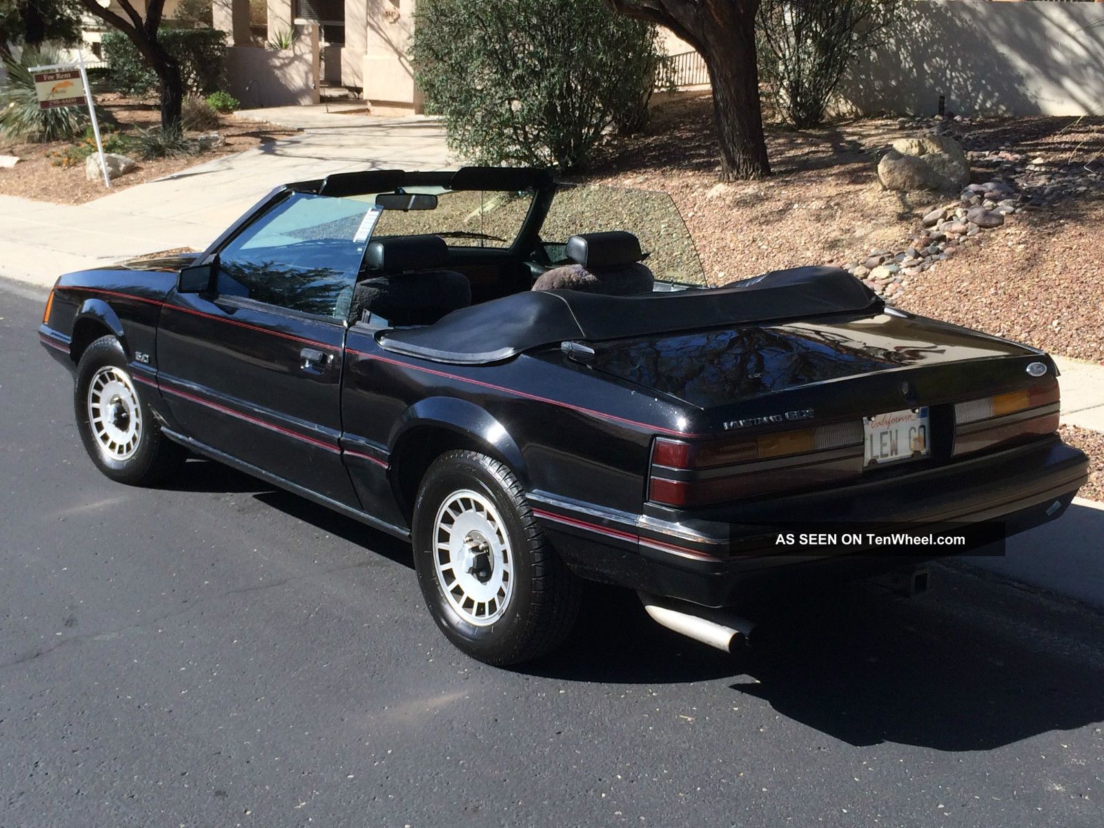 1983 Mustang Glx Convertible 5 0l 8 Cly 4 Barrel Hurst