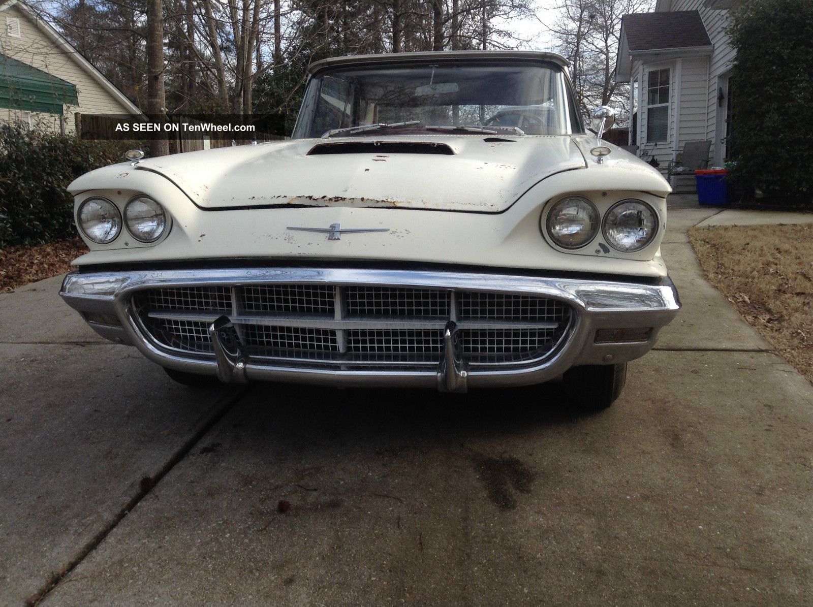 1960 Thunderbird 352 V8 Two Door Beauty Easy Restoration Project