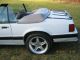 1991 Ford Mustang Lx Convertible 2 - Door 5.  0l Mustang photo 3
